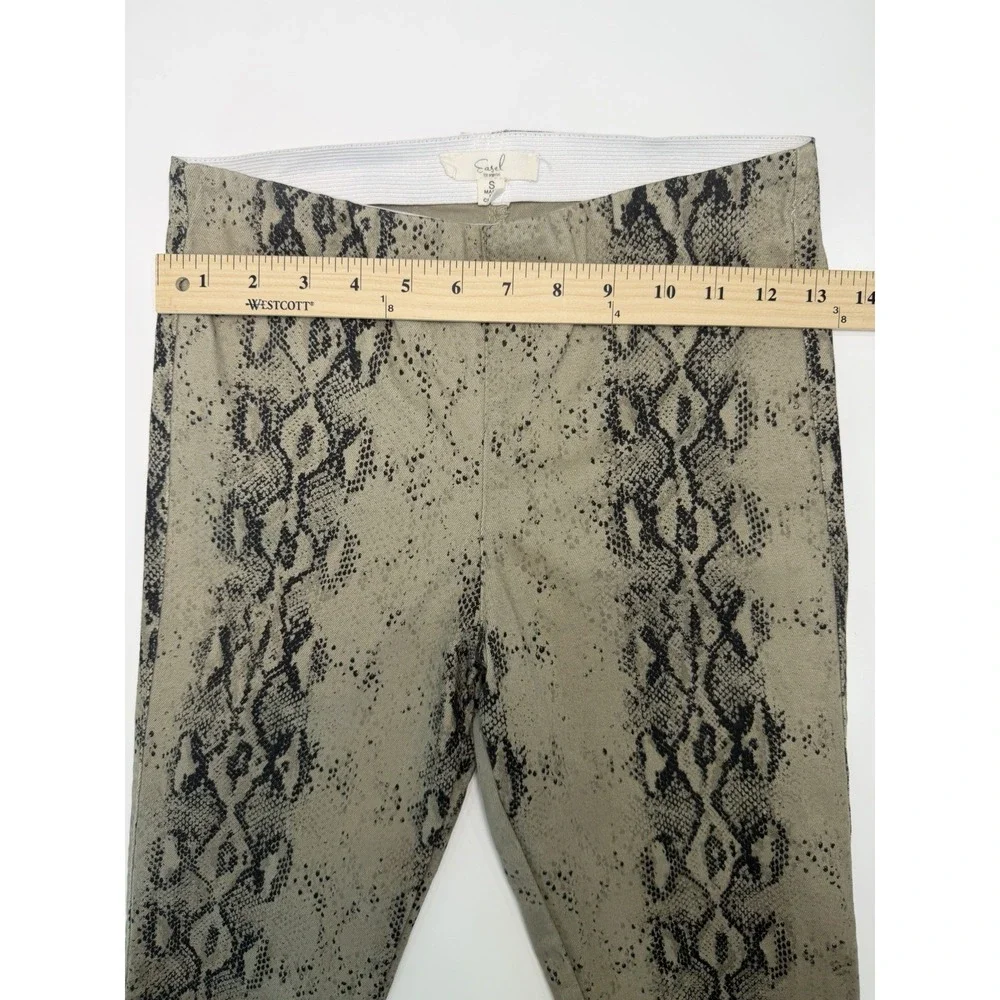 Easel Los Angeles Women's Snakeskin Stretch Skinny‎ Pants Size Small